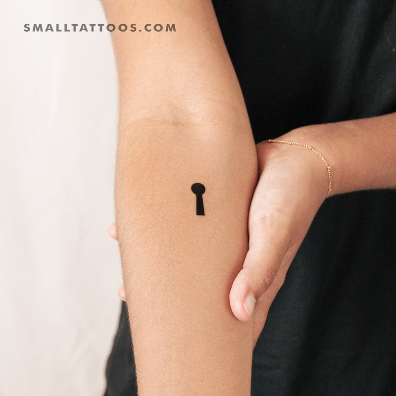 Small Keyhole Temporary Tattoo (Set of 3)