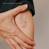 Standing Mouse Temporary Tattoo (Set of 3)