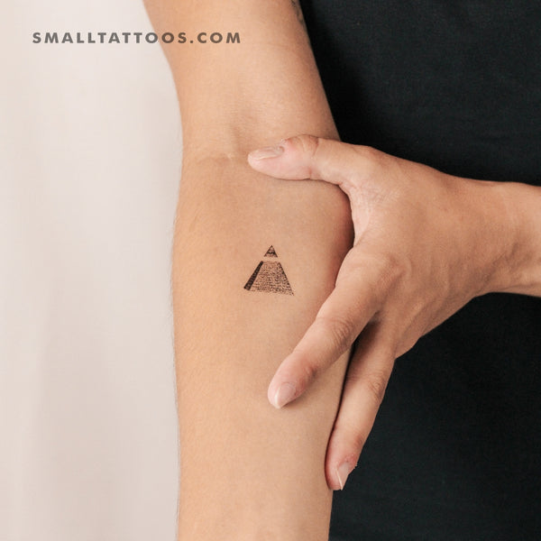 The Eye Of Providence Temporary Tattoo (Set of 3)