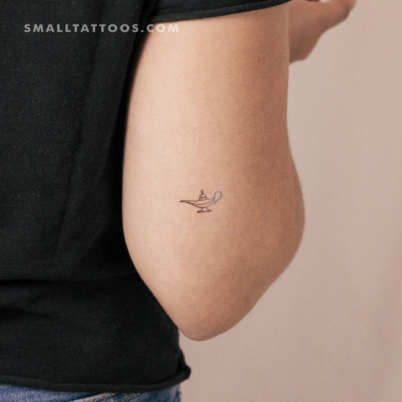Genie Lamp Temporary Tattoo (Set of 3)
