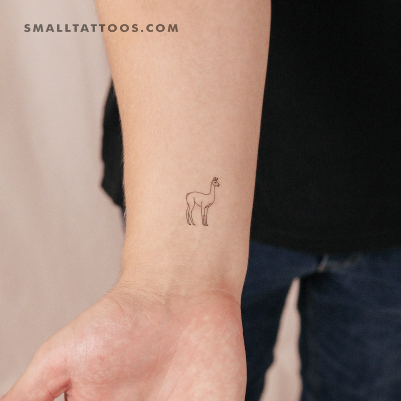 Vicuña Temporary Tattoo (Set of 3)