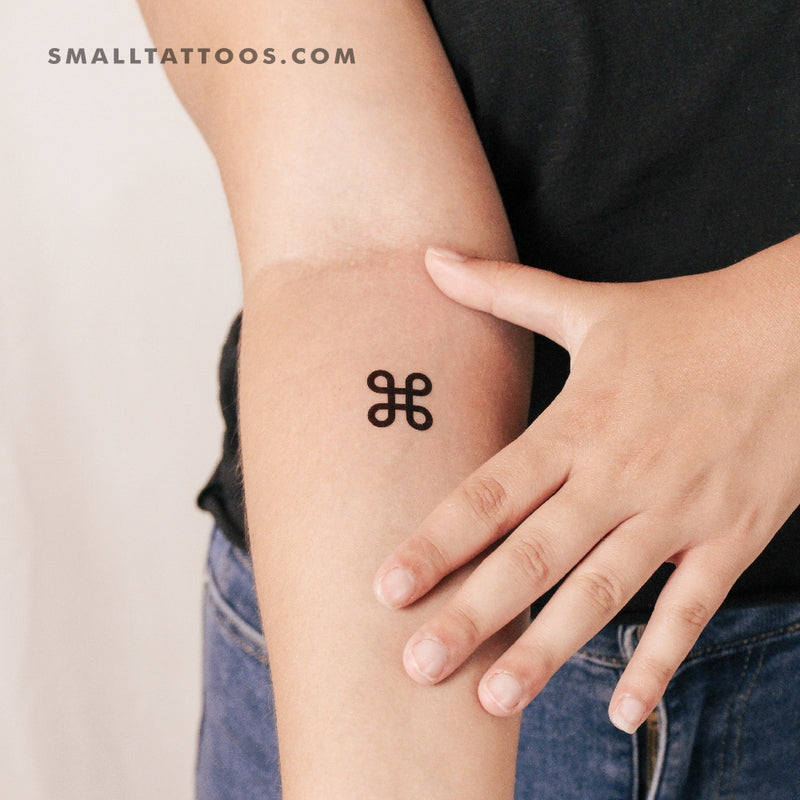 Looped Square Temporary Tattoo (Set of 3)