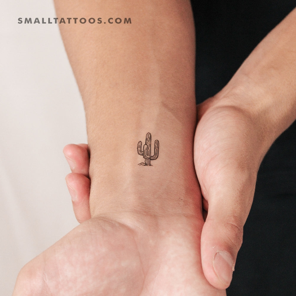 Saguaro Temporary Tattoo (Set of 3)