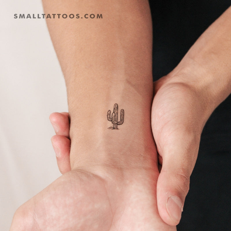 Saguaro Temporary Tattoo (Set of 3)