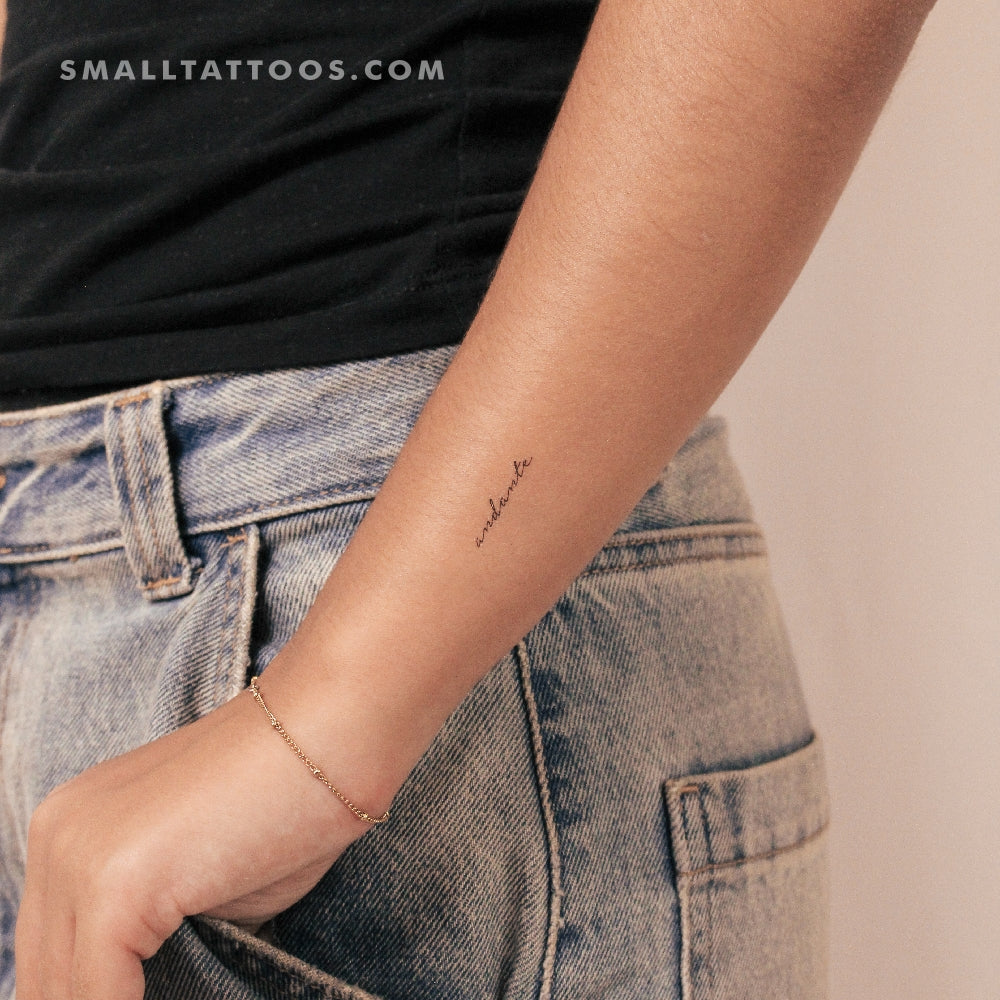 Andante Temporary Tattoo (Set of 3)