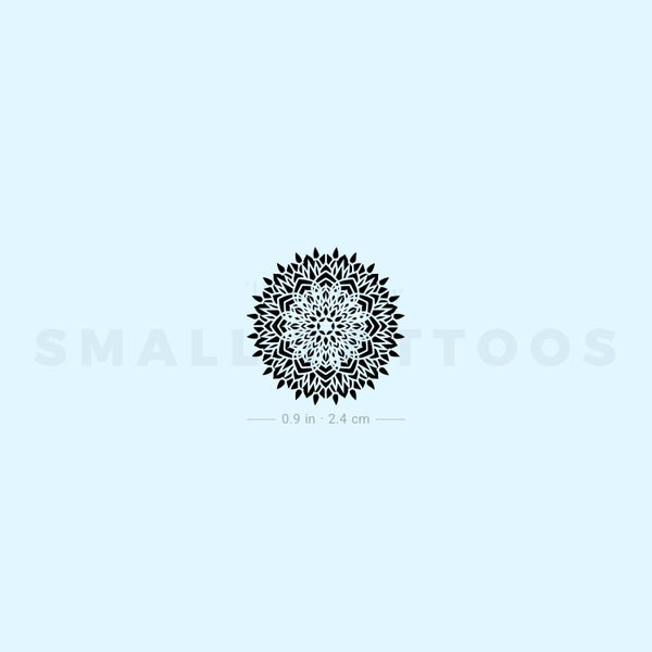 Sacred Mandala Temporary Tattoo (Set of 3)