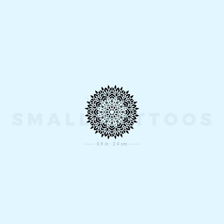 Sacred Mandala Temporary Tattoo (Set of 3)