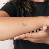 Minimalist Sheep Temporary Tattoo (Set of 3)