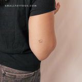 Minimalist Sheep Temporary Tattoo (Set of 3)