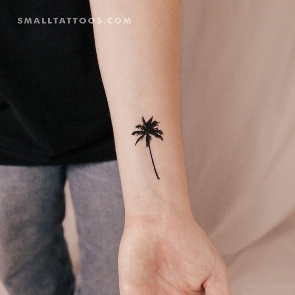 Palm Tree Temporary Tattoo (Set of 3)