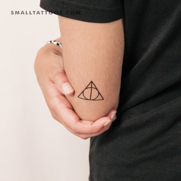 Deathly Hallows Temporary Tattoo (Set of 3)