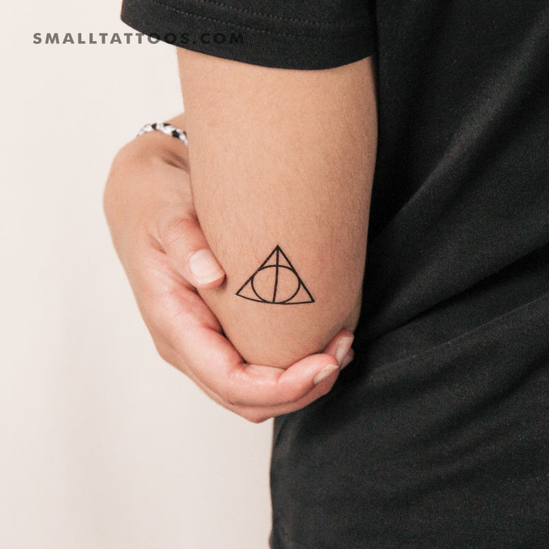 Deathly Hallows Temporary Tattoo (Set of 3)