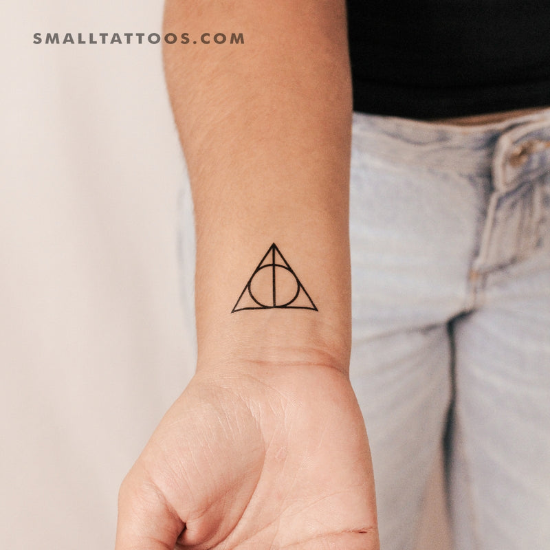 Deathly Hallows Temporary Tattoo (Set of 3)