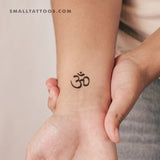 Om Temporary Tattoo (Set of 3)