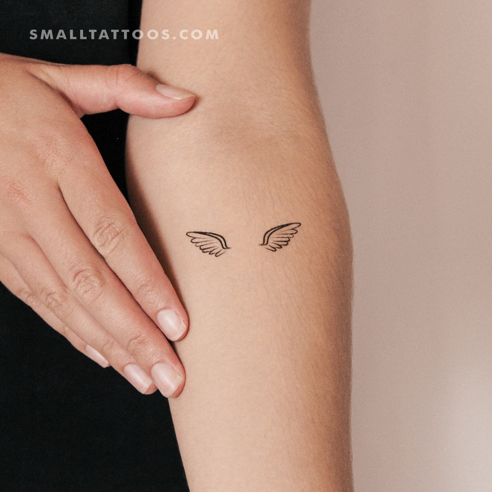 Tatuajes temporales de alas (juego de 3)