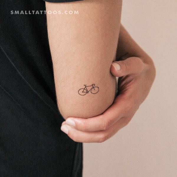 rennrad tattoo klein Small Bike Temporary Tattoo (Set of 3) – Small Tattoos