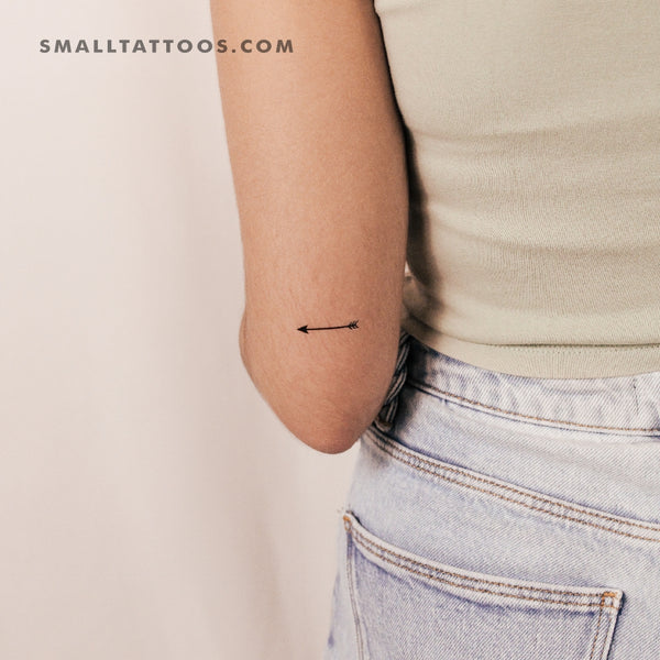 Small Arrow Temporary Tattoo (Set of 3)