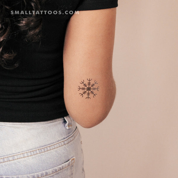 Helm of Awe Temporary Tattoo (Set of 3)