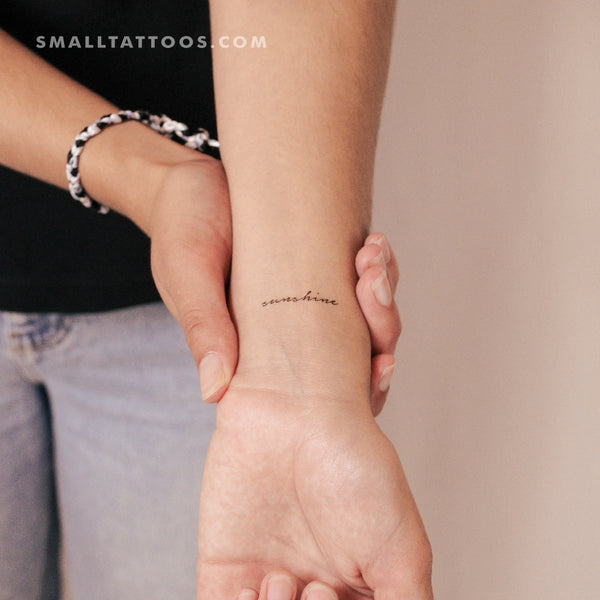 Sunshine Temporary Tattoo (Set of 3)