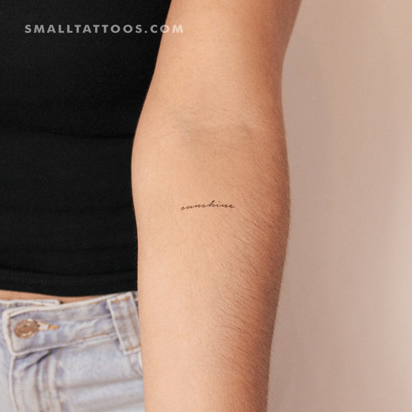 Sunshine Temporary Tattoo (Set of 3)