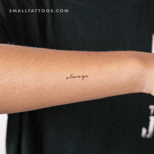 Small Always Temporary Tattoo (Set of 3)