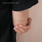 Small Always Temporary Tattoo (Set of 3)