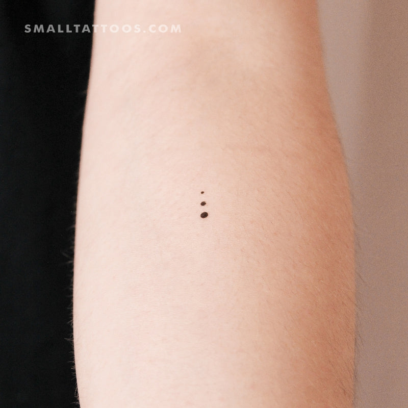 Growing Dots Temporary Tattoo (Set of 3)