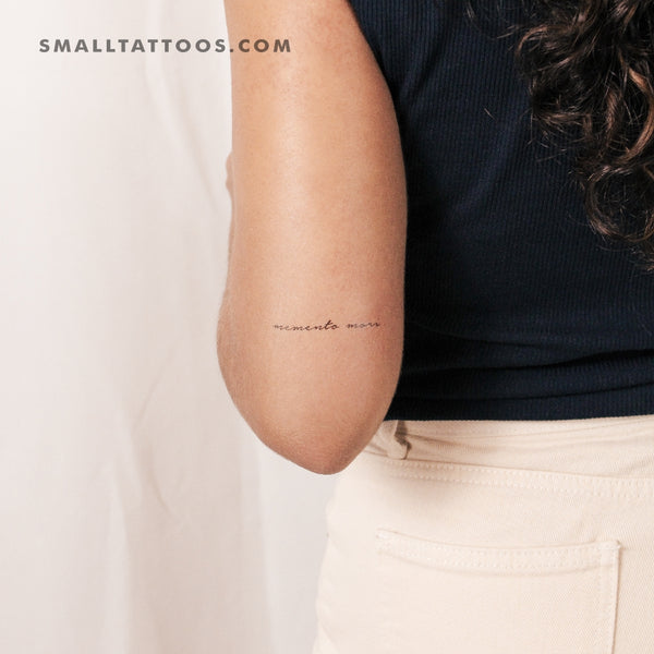 Memento Mori Temporary Tattoo (Set of 3)