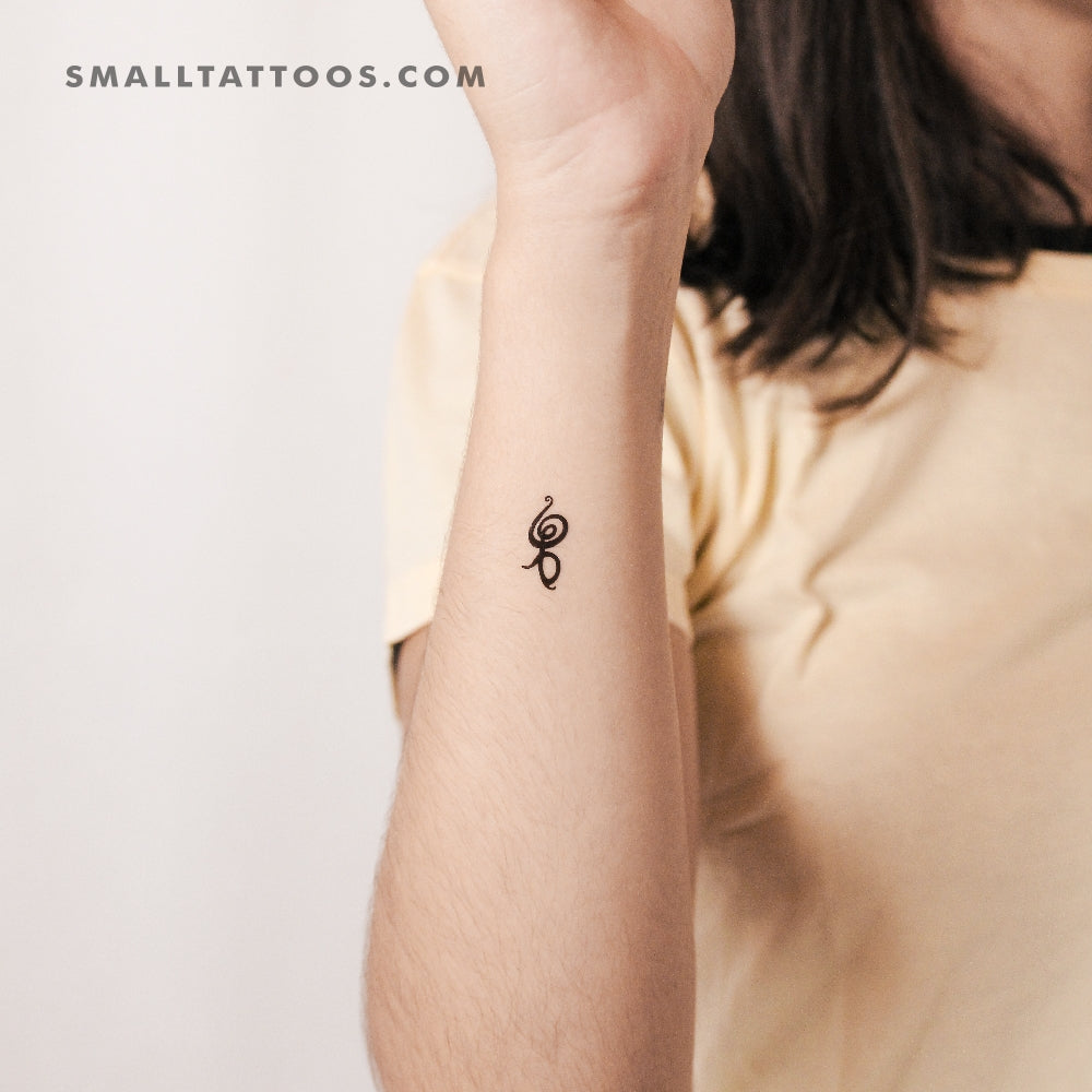 Tatuaje temporal del símbolo de Hakuna Matata (juego de 3)