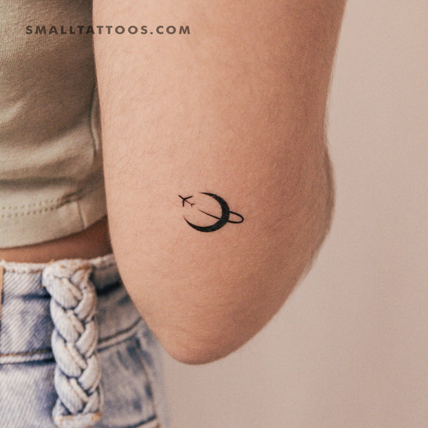Around The Moon Temporary Tattoo (Set of 3)