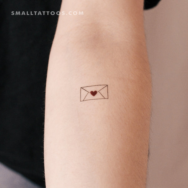 Love Letter Temporary Tattoo (Set of 3)