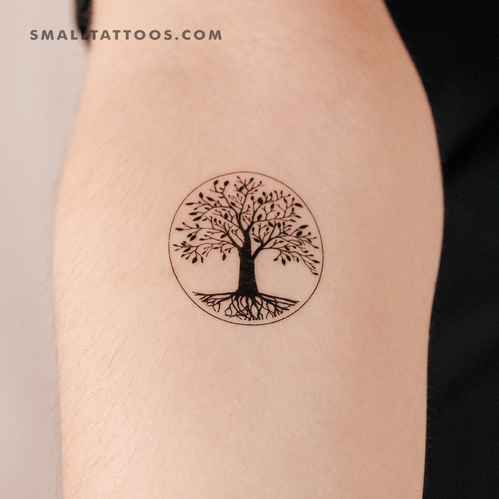 Tatuaje temporal del Árbol Sagrado de la Vida (juego de 3)