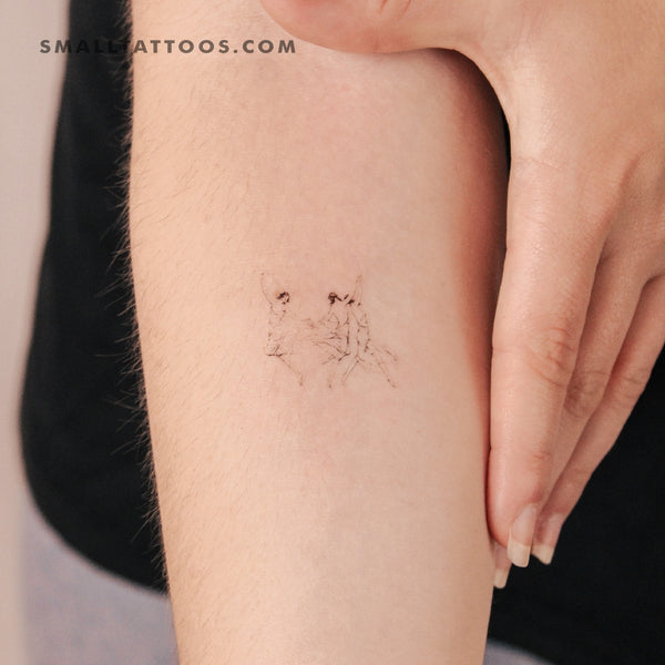 Andante Temporary Tattoo (Set of 3)