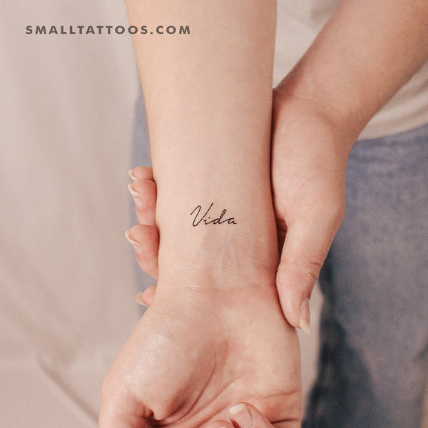 Vida Temporary Tattoo (Set of 3)