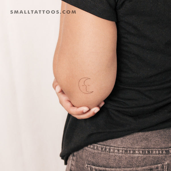 Moon Kiss Temporary Tattoo (Set of 3)
