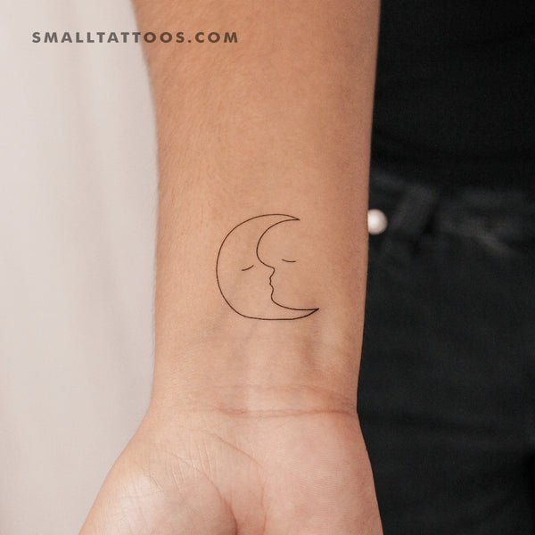 Moon Kiss Temporary Tattoo (Set of 3)