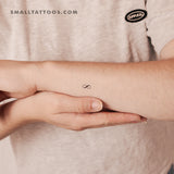 Little Infinity Symbol Temporary Tattoo (Set of 3)