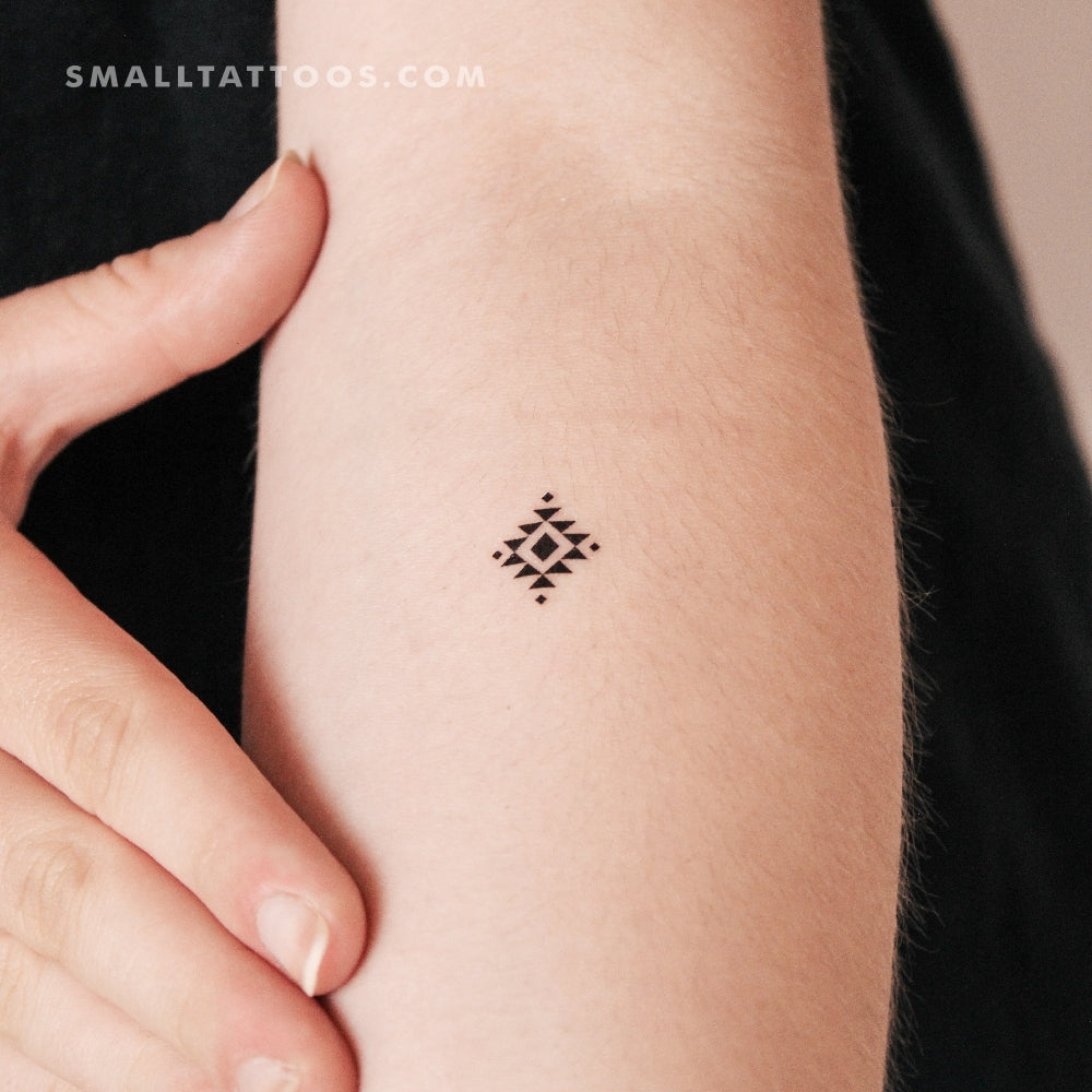 Tatuaje temporal con amuleto navajo (juego de 3)