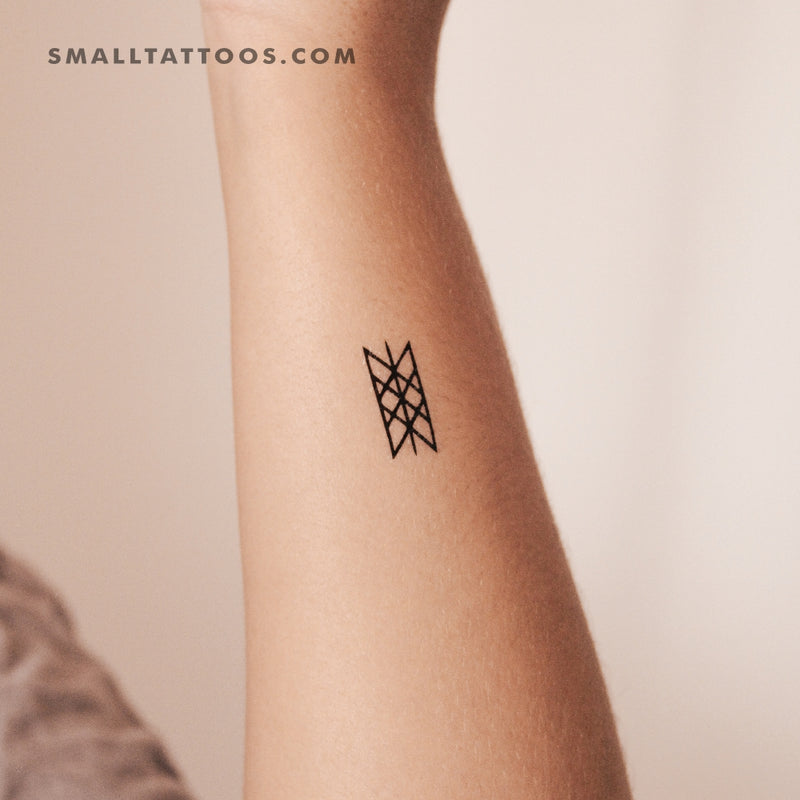 Web Of Wyrd Temporary Tattoo (Set of 3)
