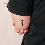 Spiral Goddess Symbol Temporary Tattoo (Set of 3)