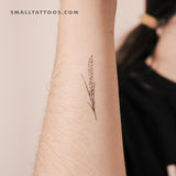 Wheat Plant Temporary Tattoo (Set of 3)