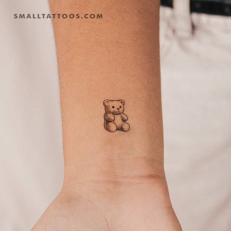 Gummy Bear Temporary Tattoo (Set of 3)