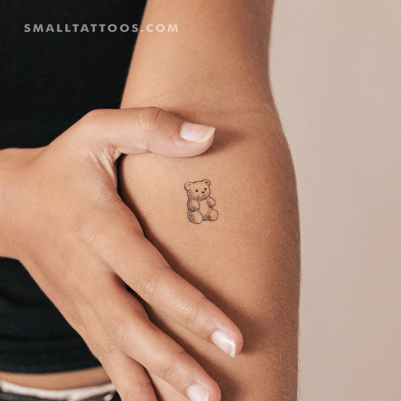 Gummy Bear Temporary Tattoo (Set of 3)