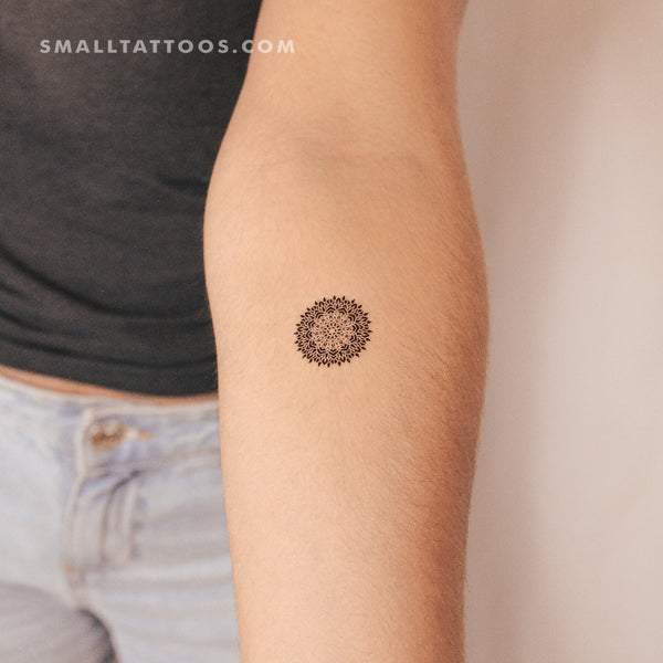 Sacred Mandala Temporary Tattoo (Set of 3)
