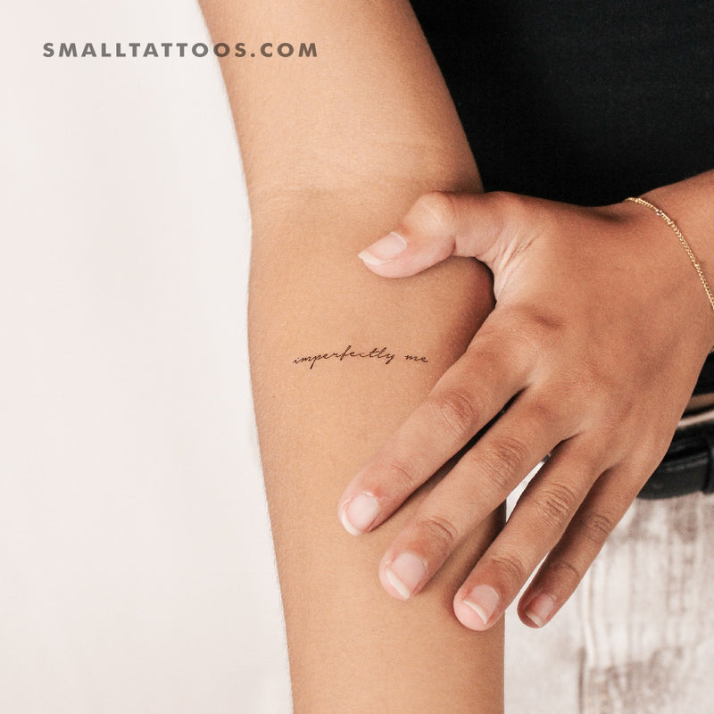 Imperfectly Me Temporary Tattoo (Set of 3)