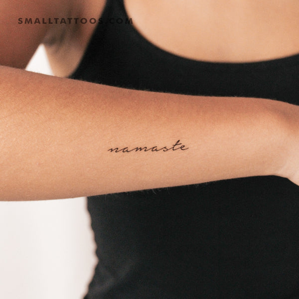 Namaste Temporary Tattoo (Set of 3)