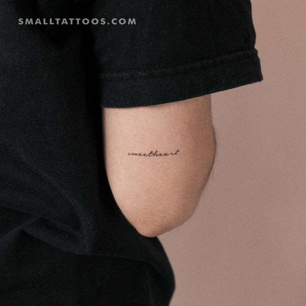 Sweetheart Temporary Tattoo (Set of 3)