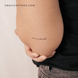 Moonchild Temporary Tattoo (Set of 3)