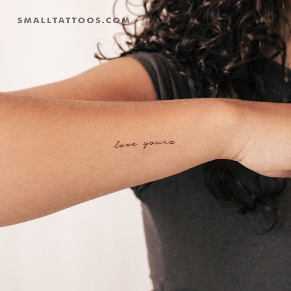 Love Yourz Temporary Tattoo (Set of 3)