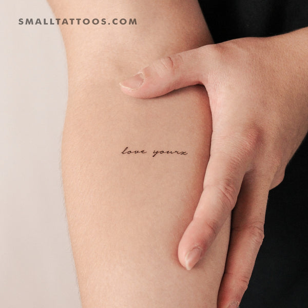 Love Yourz Temporary Tattoo (Set of 3)